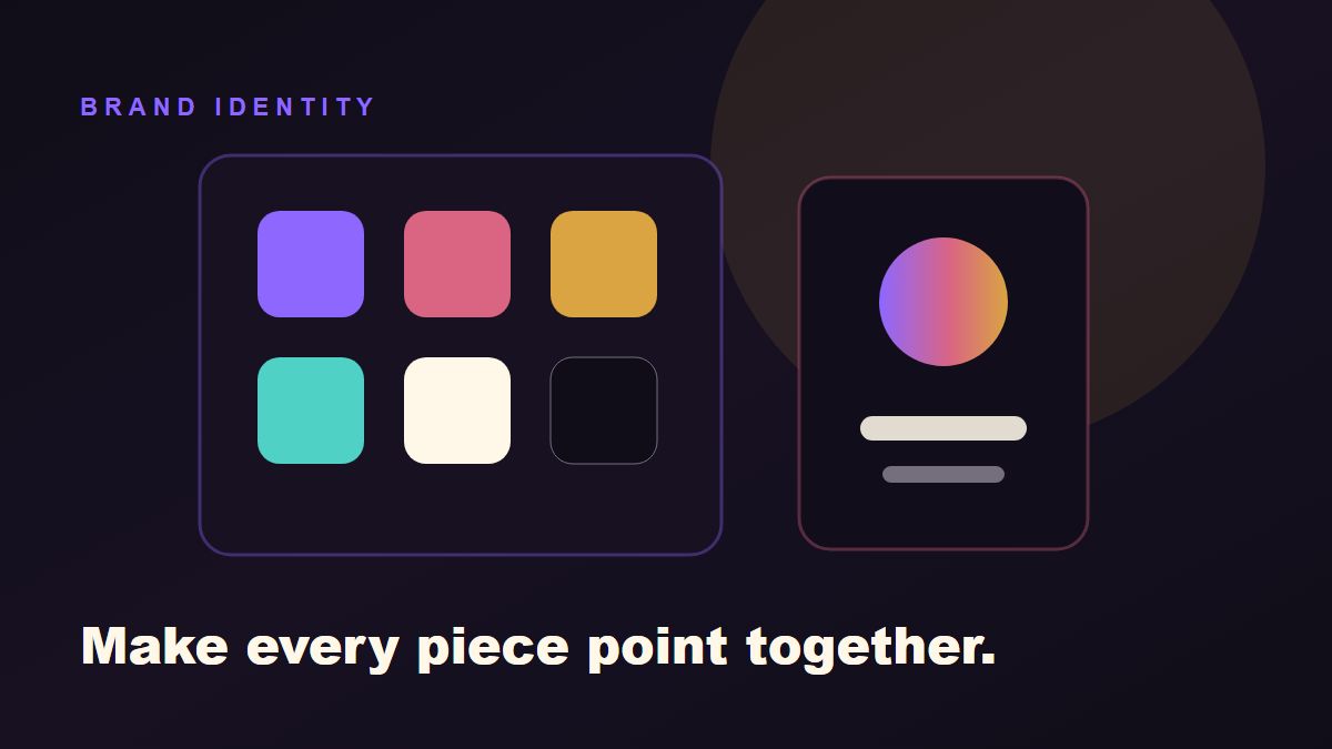 Brand Identity Basics - Quiet Moth Artz Brand identity workspace with logo, color palette, and typography samples